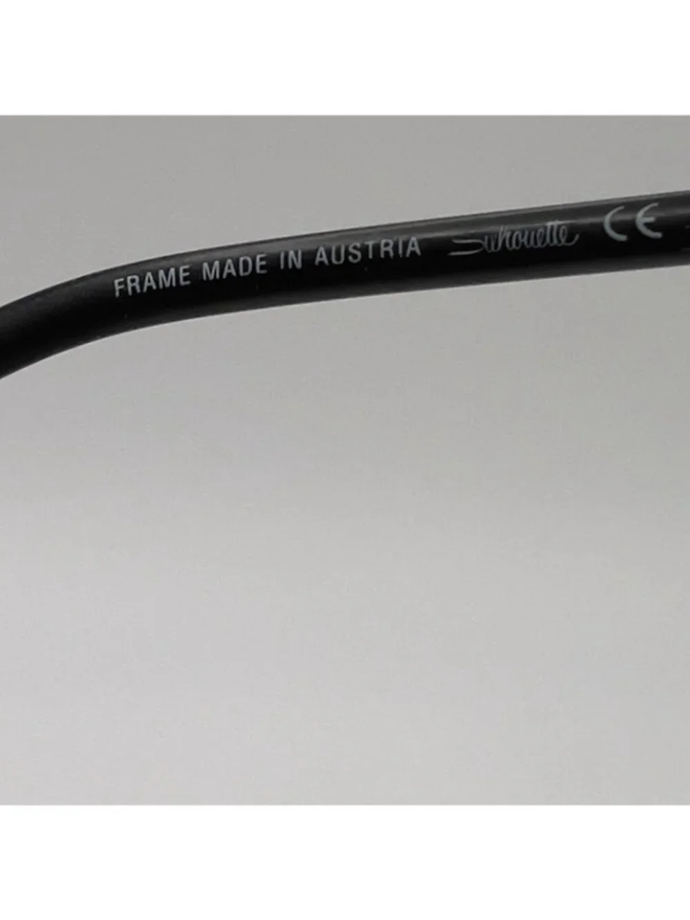 Silhouette Titanium 5227 20 6051 Rimless Eyeglass Frames Black Gold 48-19-140